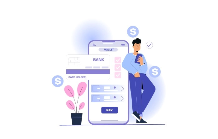 E-Wallet Solution Illustration