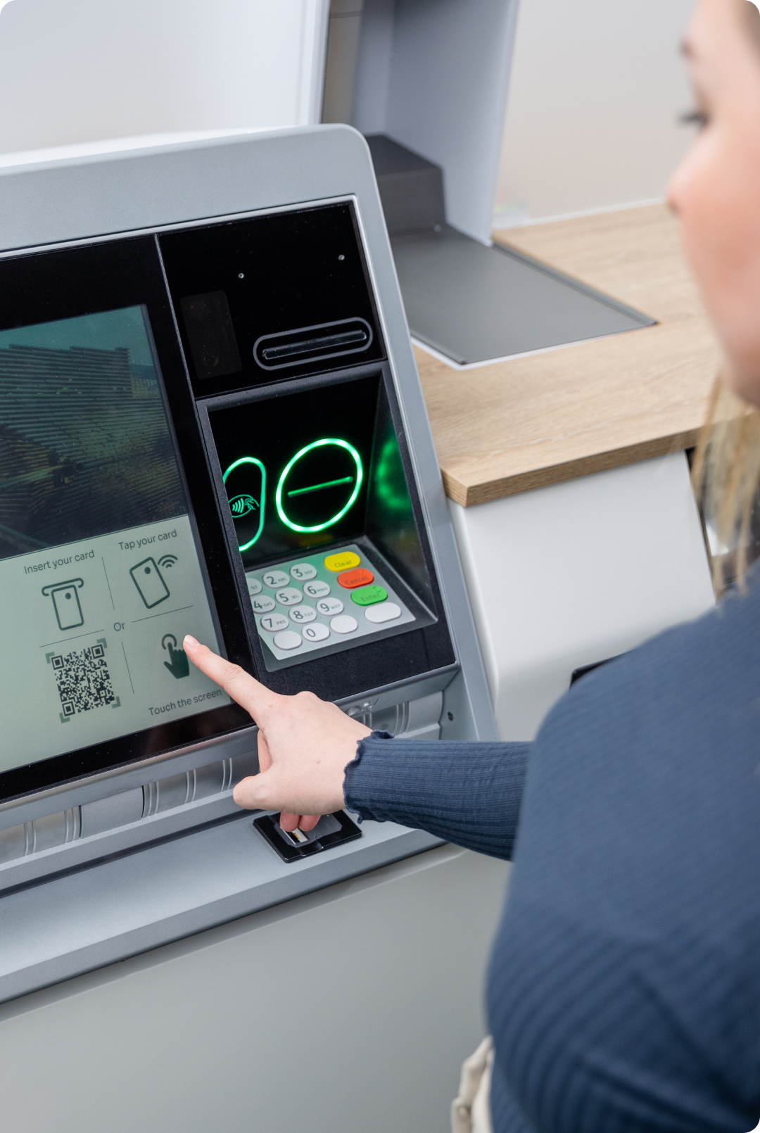 NCR Atleos SelfServ 80 Series ATM